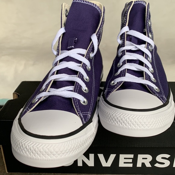 CONVERSE CTAS HI JAPANESE EGGPLANT MENS - Picture 8 of 13